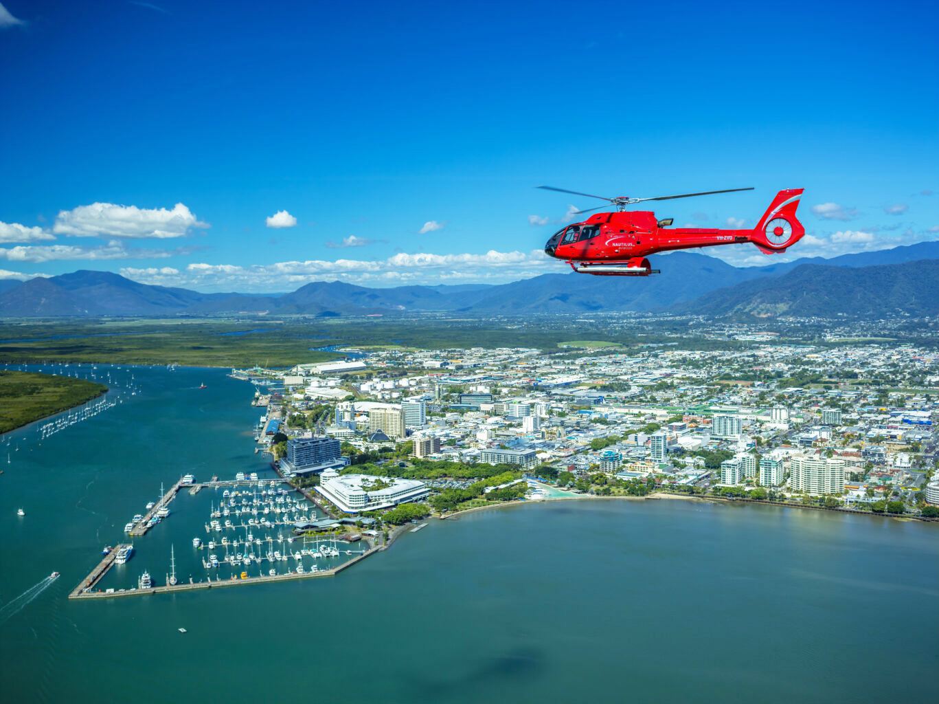 Cairns Great Barrier Reef/Rainforest Helicopter Tour