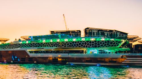 Dubai Lotus Mega Yacht Dinner Cruise Transport Passes 1