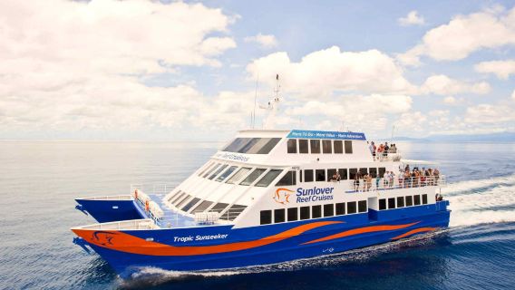 Sunlover Great Barrier Reef Cruise from Cairns, Australia + Moore Reef 1-day tour