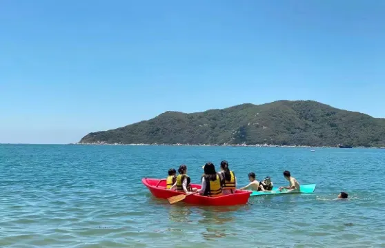 汕頭南澳島+青澳灣體驗潛水浮潛1-5小時【秘境沙灘浮潛/燒烤BBQ/抓海膽+海鮮粥+水上浮毯+收蟹籠+划小船】