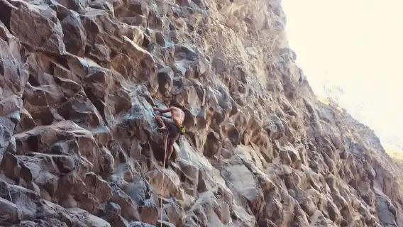 Half-Day Private Rock Climbing in Canton Baños