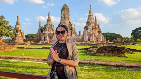 Quick Escape: From Bangkok/Pattaya: Bangkok: Ayutthaya Day Trip by Private Car with Boat Tour