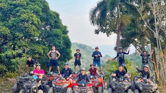 잊을 수 없는 카론 파통 경관과 함께하는 푸껫 오프로드 ATV 투어