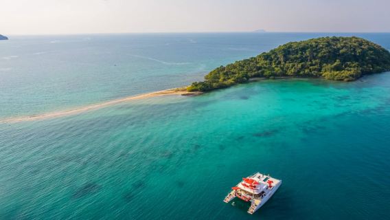 芭達雅日落雙體船跳島遊一日遊【包含接送+自助午餐】