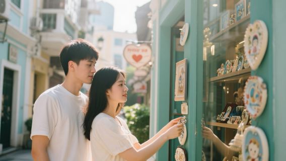 澳門戀愛巷旅拍【跟拍攝影親子照情侶閨蜜兒童跟拍家庭旅拍】