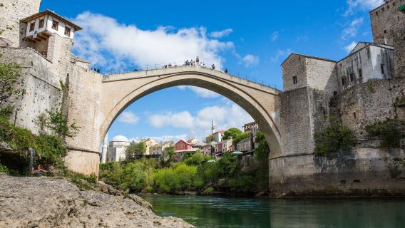 1-day tour of Mostar Old Bridge + Neretva River + Kravica Waterfall in Bosnia and Herzegovina
