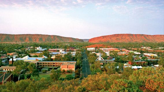 Alice Springs: Bustransfer zum Ayers Rock Resort
