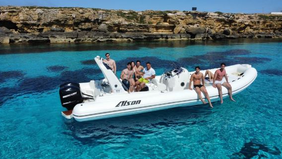 Từ Marsala: Tour du thuyền đảo Egadi với điểm dừng bơi lội