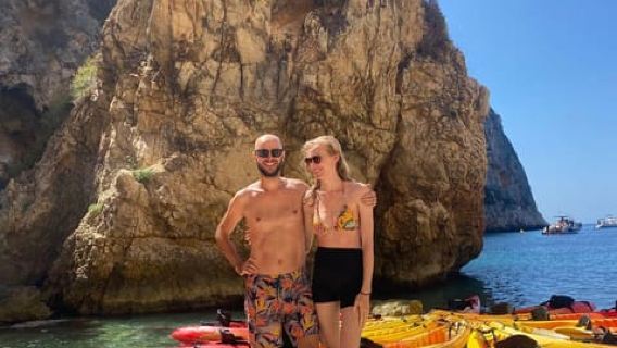 Jávea: excursión en kayak a la Granadella