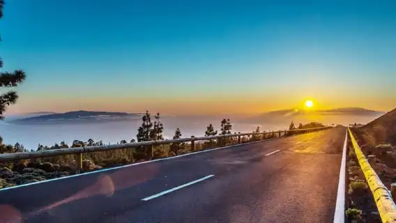 Sunset tour of Mount Teide on a quad bike and in a Mustang convertible