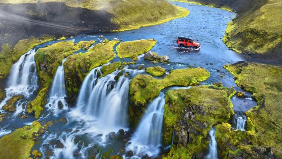 冰島雷克雅未克往返南岸深度遊黑沙灘-可雷市周邊多日包車-精選