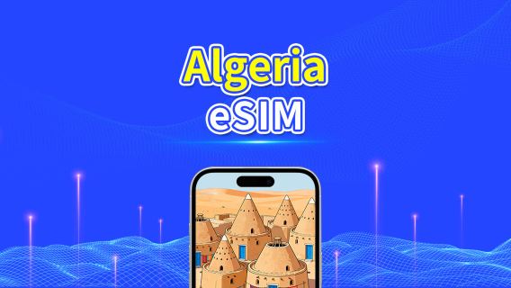 eSIM Argelia | 4G | Paquete de Datos Diario/Total | 1–30 días | Facturación 24 Horas | Código QR