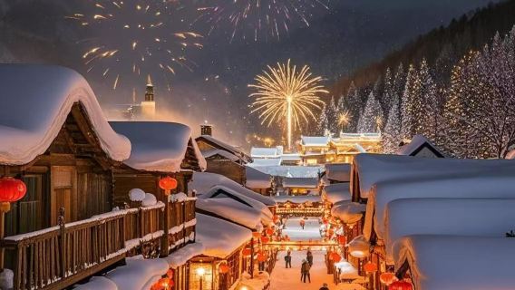 【VIP·6人團】中國雪鄉一日遊『雪地摩托·巴士贈午餐』