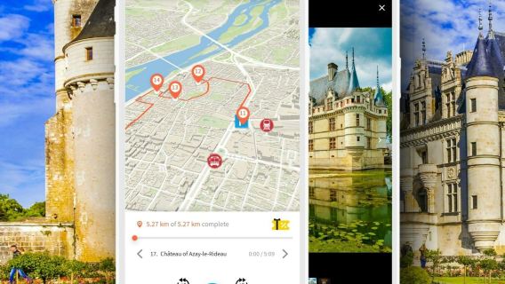 Lembah Loire: Aplikasi Panduan Audio Castles oleh TouringBee