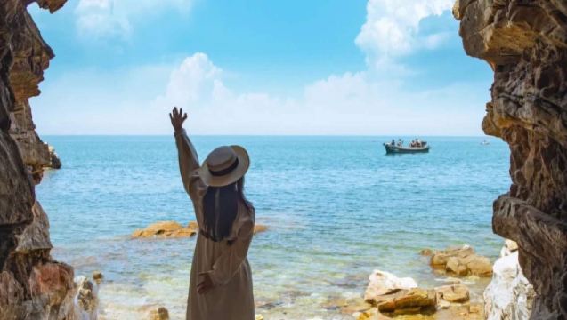 【晚出發】養馬島果凍海+漁人碼頭+月亮灣+虹口1920