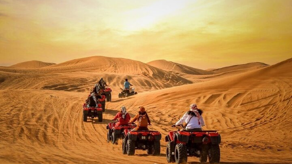 Safari Gurun Premium Dubai dengan ATV 30 Menit – Petualangan Premium Sejati