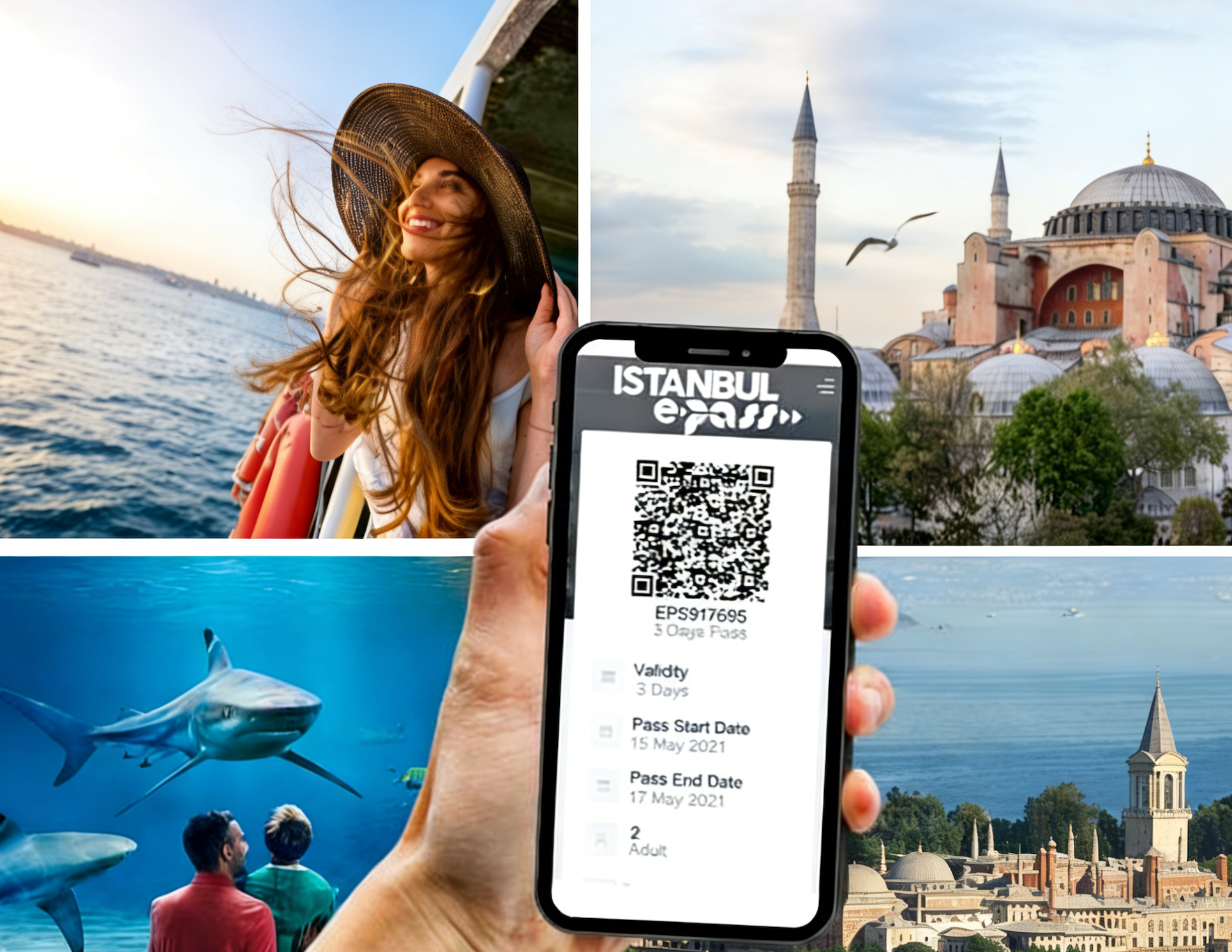 Pass digitale di Istanbul (accesso prioritario alle attrazioni più popolari) - oltre 70 attrazioni tra cui la Basilica di Santa Sofia e la Cisterna Basilica