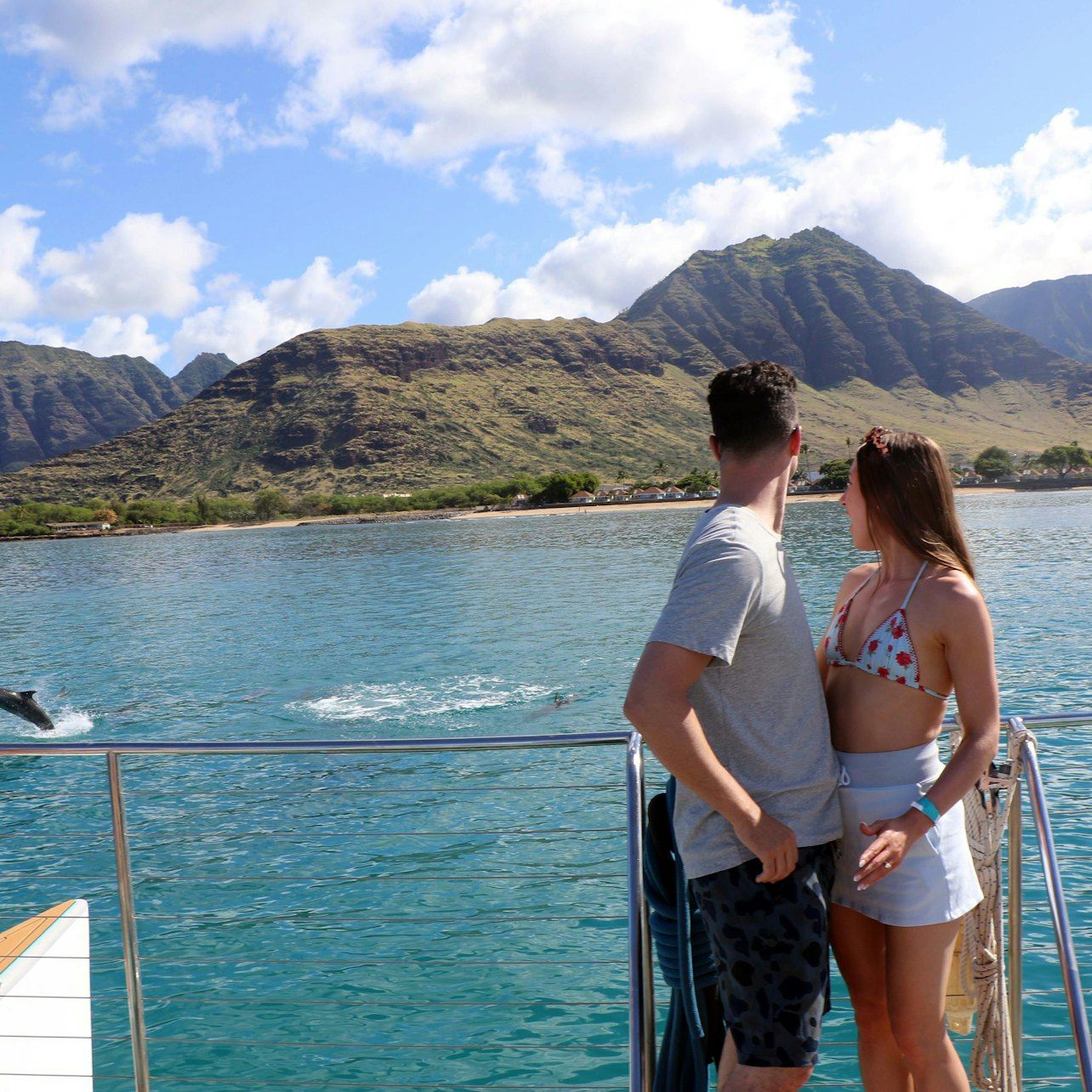 Hawaii: Dolphin Watching Cruise + Zipline + Snorkeling + Lunch & Drinks