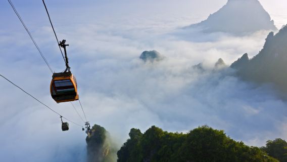 [Più venduto] Tour di un giorno al Parco Nazionale Forestale della Montagna Tianmen con opzione linea A + corsia VIP
