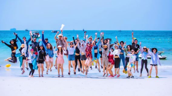 【中文導遊】芭達雅格蘭島一日遊|私人海灘|旅拍服務|海景餐廳