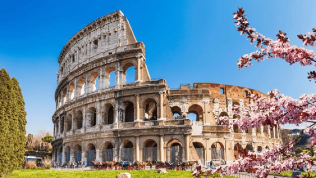 Tour guiado en inglés por el Coliseo de Roma + Foro Romano + Monte Palatino en Italia | Incluye entrada