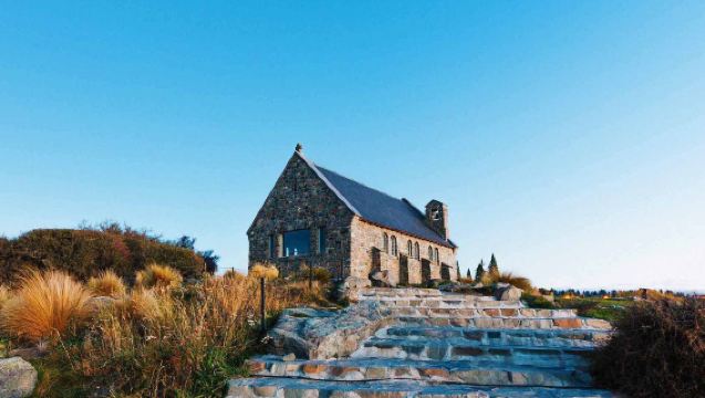 Queenstown New Zealand pergi-balik: Gunung Cook + Gereja Good Shepherd + Lake Tekapo sewaan peribadi tersuai