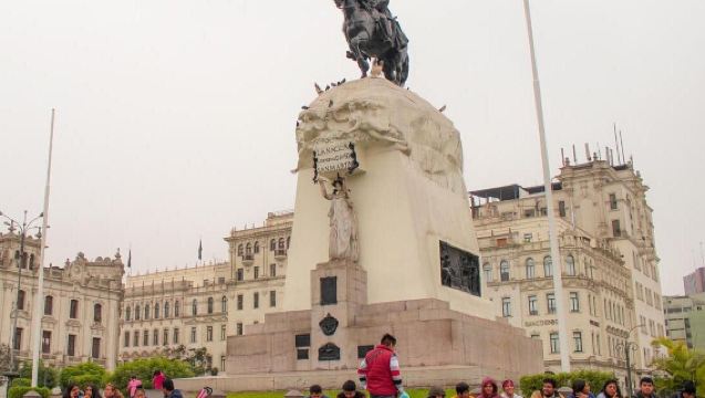 Lima Main Square + Cathedral + San Martin Square in Peru (Join-in Tour/Private Charter with Optional Chinese Service)
