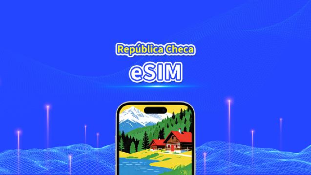 eSIM de la República Checa | 4G | red de alta velocidad | Paquete de datos diario/total | Facturación de 24 horas | 1-30 días | código QR
