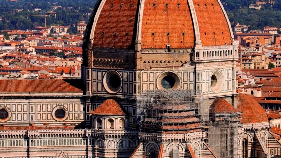 Cathedral of Santa Maria del Fiore + Gallery of the Academy of Florence + rare admission ticket + Chinese guide