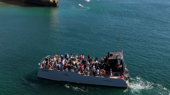 Benagil et observation des dauphins : Excursion en catamaran depuis Albufeira