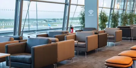 德國漢堡福爾斯布特機場漢堡機場貴賓室使用券(VIP休息室+候機轉機+休息用餐)