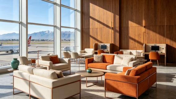 VIP lounge at SCL Santiago Airport in Chile | VIP lounge for transfer overnight return | Domestic and international departure