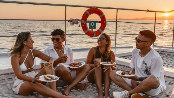 S'Arenal: Sunset Catamaran Cruise with BBQ