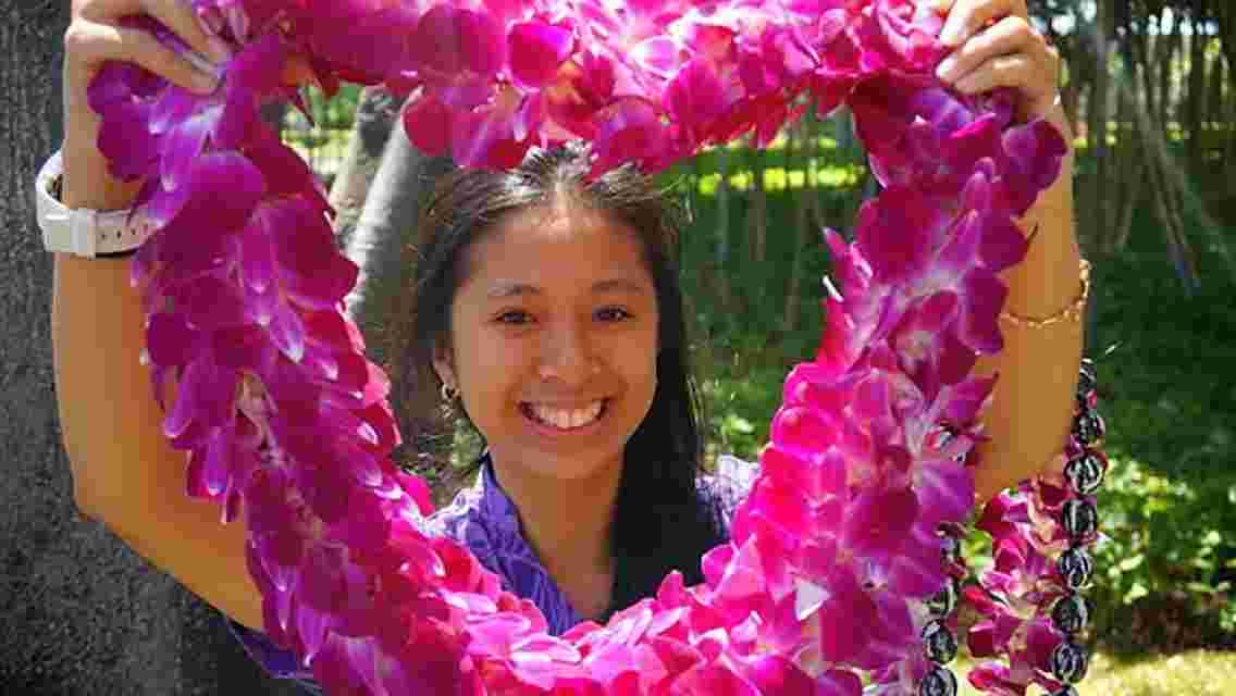 Traditional Airport Lei Greeting on Kona Hawai'i