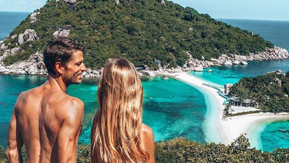 サムイ島タオ島+ナンユアン島日帰りツアー【タオ島丨中/英語ガイド丨ホテル送迎】