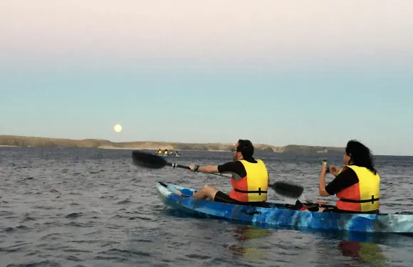 蘭薩羅特島獨木舟及浮潛門票
