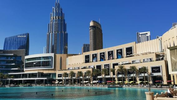 Burj Khalifa 124th floor, Dubai Mall Shopping & Musical Fountain show tour with Transfers