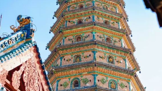 Linfen to Guangsheng Temple 1-day tour shuttle bus departing in the afternoon