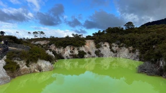 Ex Auckland: TRIPLE DEAL Wai-O-Tapu, Redwood & Blue Springs