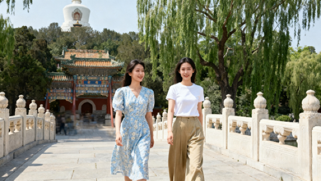 北京北海公園Trip Moments【跟拍攝影親子照情侶閨蜜兒童跟拍家庭Trip Moments】