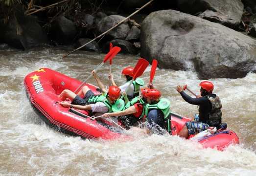 Bali: Ayung River Guided Rafting Adventure with Private Boat and Lunch