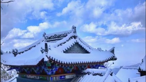 西安終南山南五台景區一日遊【私人導覽小車出行+打卡霧凇雲海】純玩