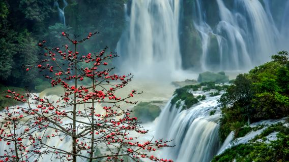 Lawatan Sehari ke Air Terjun Rentas Negara Detian Chongzuo dari Nanning | Pilihan Desa Mingshi/Dong Na Yu Wan, Kumpulan Kecil/Lawatan Peribadi