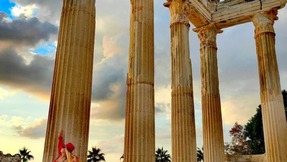 Customizable Antalya round-trip tour to Apollon Temple + Side Ancient City in Türkiye
