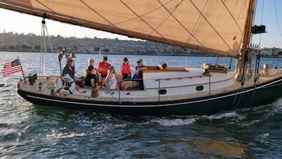 San Diego Bay: Sunset Sail Aboard a Classic Yacht