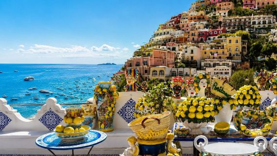 Private Full-Day Tour of Positano, Amalfi & Ravello from Naples