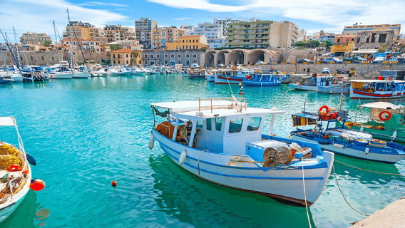 Heraklion: Walking Tour with Tasting