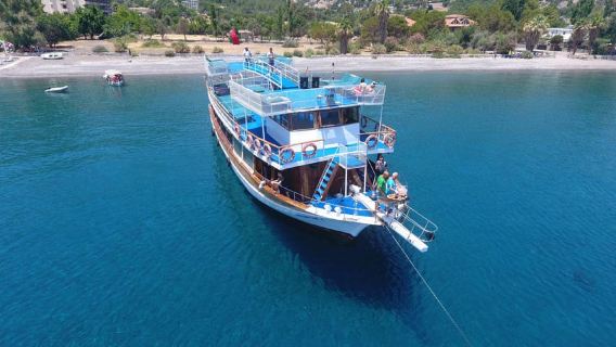 Marmaris: Boat Trip w/Lunch, Transfer & Unlimited Drinks
