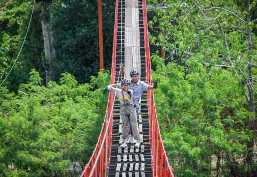 Zipline at Tarzan Adventure Pattaya