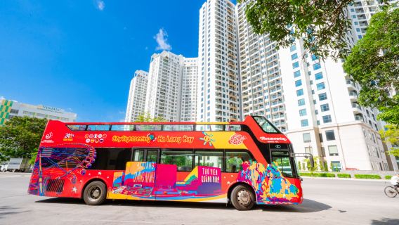 越南下龍灣City Sightseeing隨下隨下觀光巴士